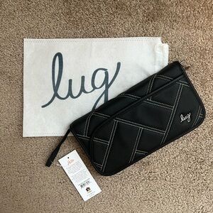 Lug Tango vl Matt luxe black ice pop stitch NWT